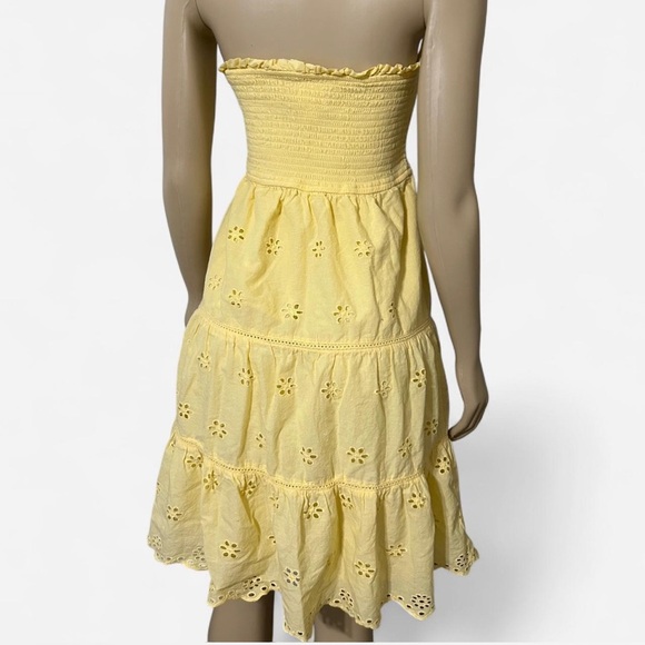 Jessica Simpson Yellow Strapless Sundress - Picture 5 of 5
